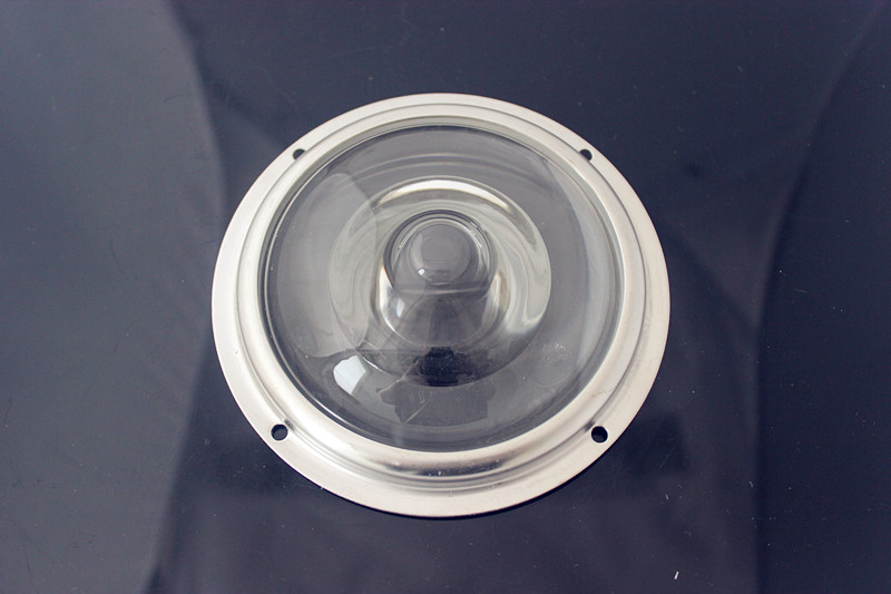 100mm diameter 150 degree glass lenses for high bay