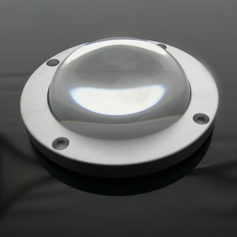 clear borosilicate glass lens plano convex led lenses 77mm