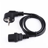 european plugs power cord with PVC cable