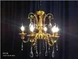 decoration light indoor hotel decoration items chandelier luxury modern customize lamp