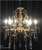 antique brass flower chandelier for modern living room