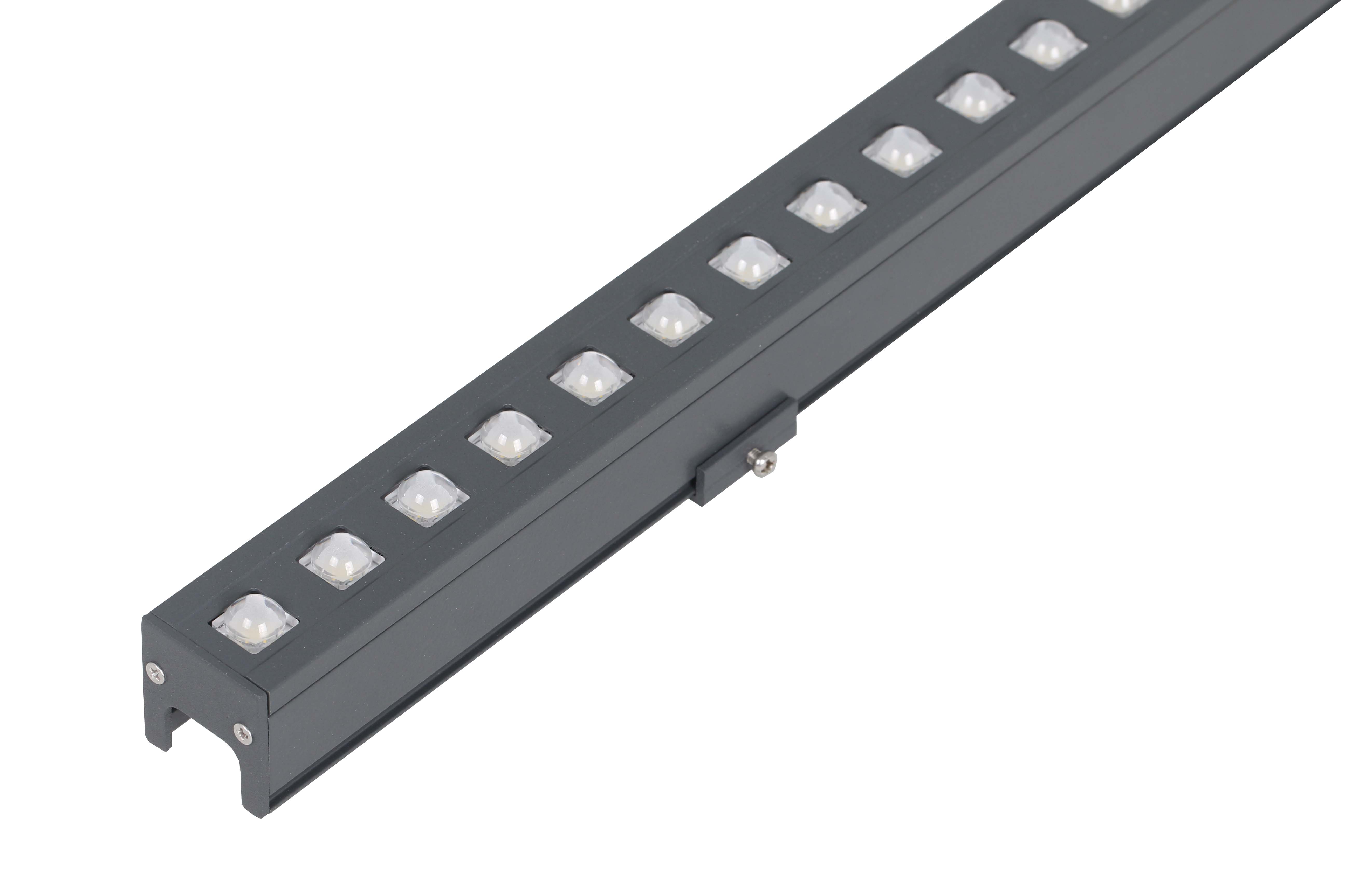 New design led linear light with wire hidden waterproof DC connecter 12W