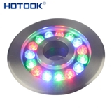 12W Stainless Steel High Power RGB led Fountain light