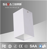 Square 15w surface mounted downlight 24 degree beam angle