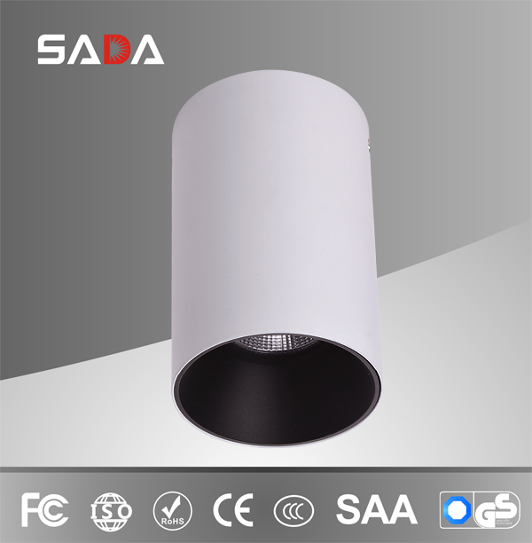 Round deep anti-glare surface downlight