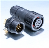 M14 rear panel mount led power ip68 connector