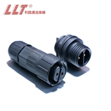 China supplier m16 2 pin rear panel mount screw assembly electrical waterproof led connector