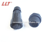 High quality m16 10 pin rear panel mount waterproof circular connector