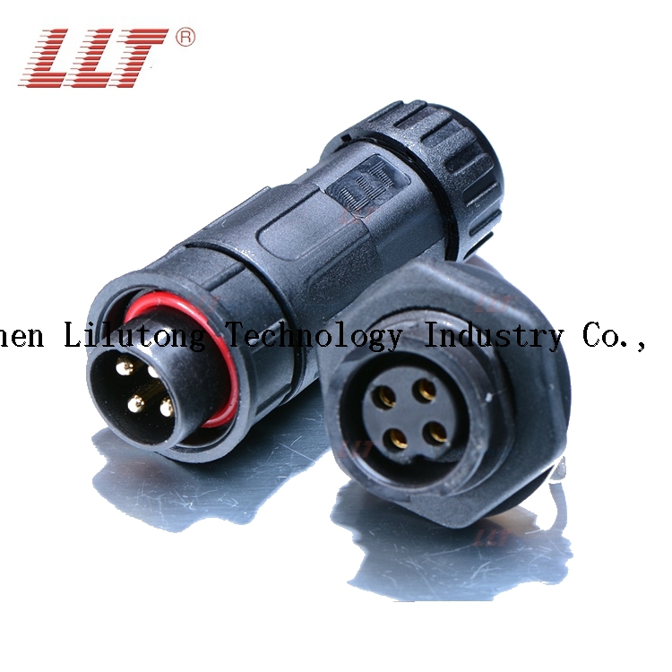 M19 4pin quick connect electrical waterproof connectors china