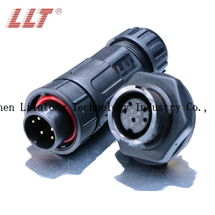 M19 5pin quick connect electrical waterproof connector for led strip
