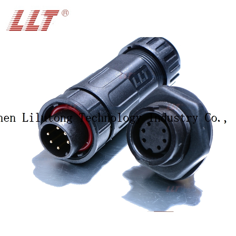 2018 new product m19 6pin quick connect waterproof connector