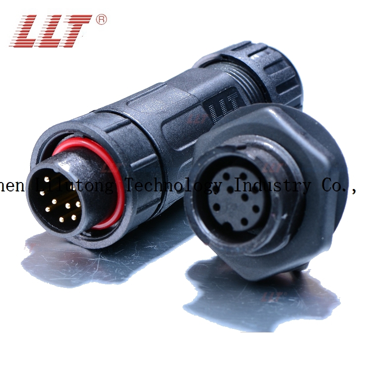 Hot sale m19 9pin quick connect connector waterproof