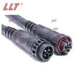 M19 3 pin quick connect waterproof connector for wire