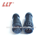2+4 pin auto led waterproof cable connector for street light
