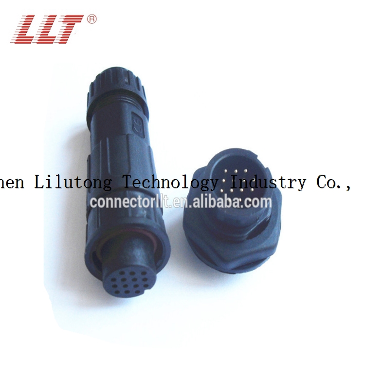 14 pin electrical waterproof connector for plant growth system