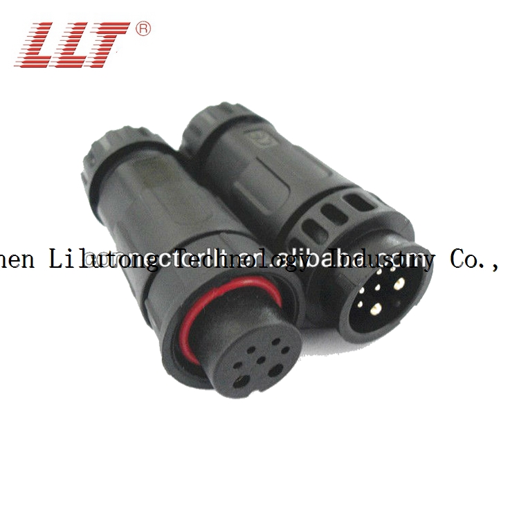 2+5 pin electrical waterproof connector for military equipment