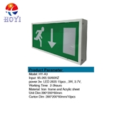 Wall mounted Emergency Sign Light rechargeable