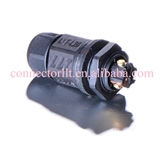 L20 panel mount 3 pin electrical waterproof connector