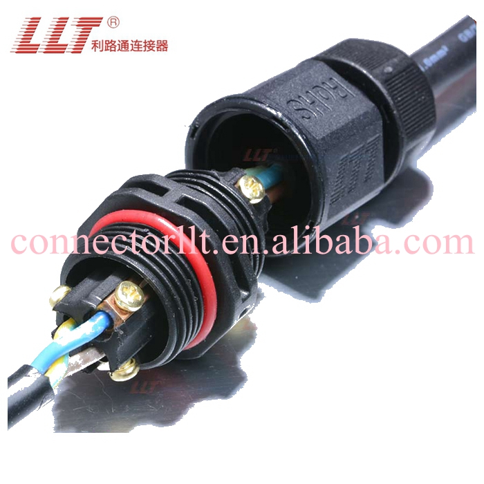 L20 screw type led strip connector