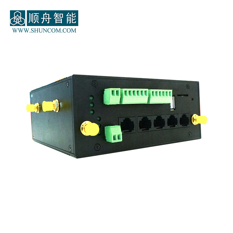 4G LTE Ethernet Router with External Antenna Works as Modbus Gateway for Zigbee Connector