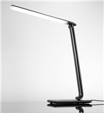 Black LED desk lamp