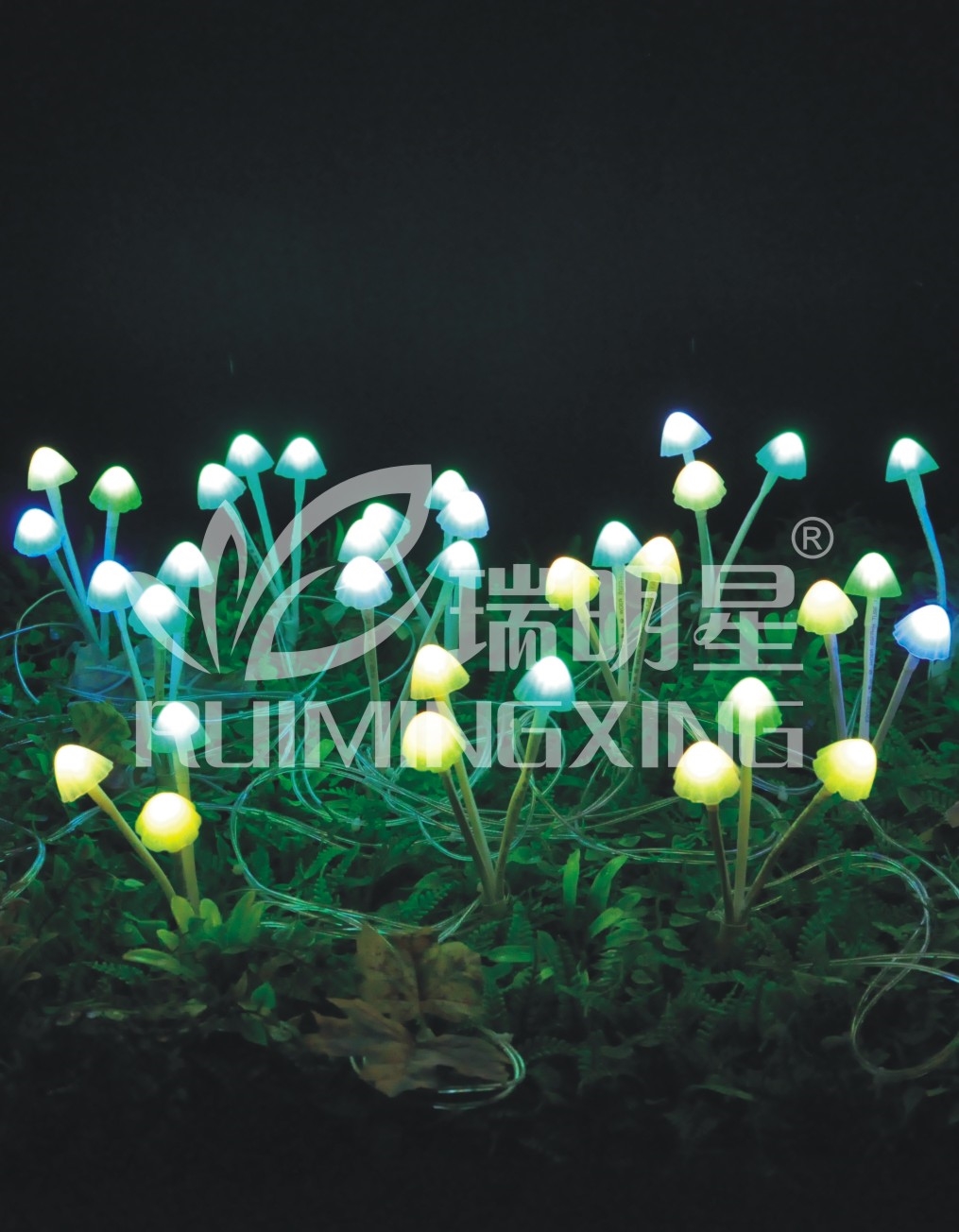 Zhongshan 220V RGB mushroom for decoration outdoor