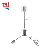 Indoor Use Suspension Cable System Adjustable Hanging Kits for Led Ceiling light hanging system