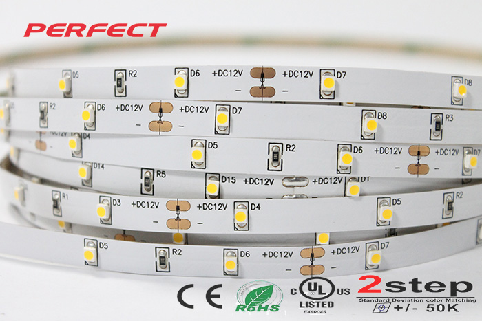 30 Leds M LED Strip IP20 24V SMD 3528 Warm White LED Flexible Strip