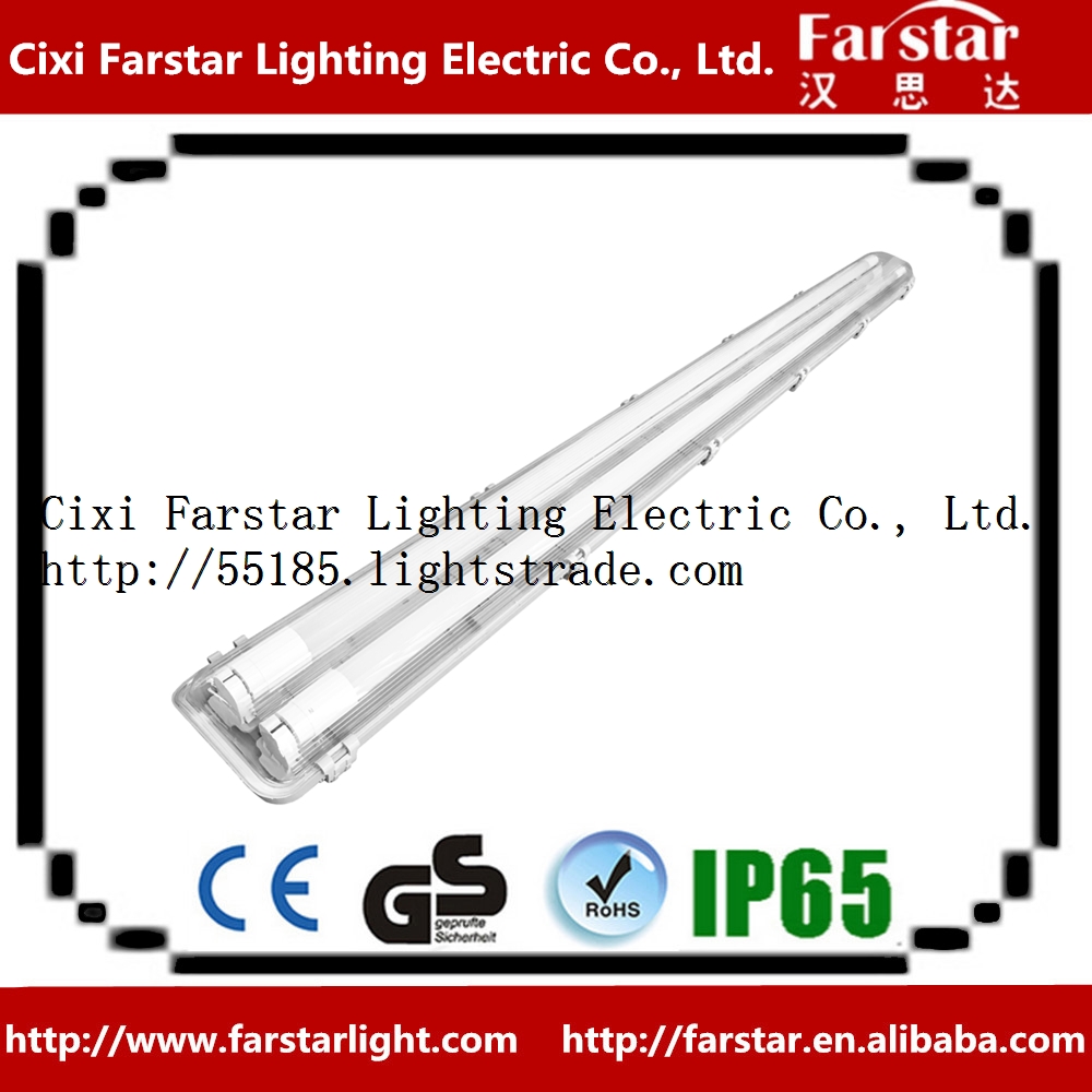 Waterproof LED lighting without metal plate only for LED tube