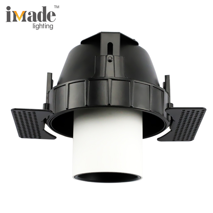 Aluminum Trimless MINI 6.2W Adjustable rotation 350 Indoor COB Recessed LED Downlight