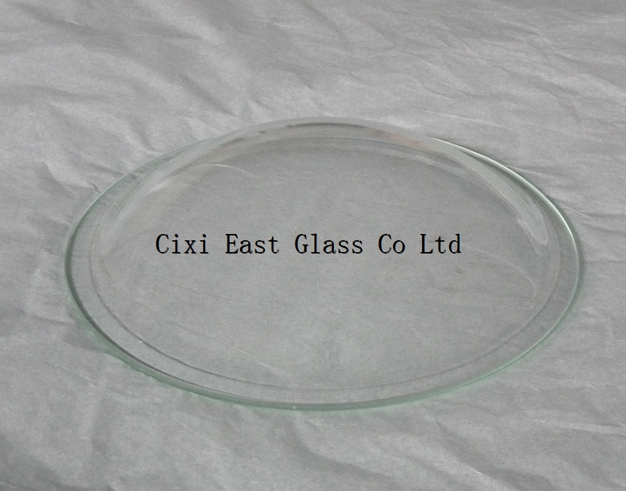 Bend tempered glass for street lighting