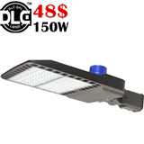 photo sensor 150W led shoebox light 5000k CETL ETL DLC parking lot light led area light