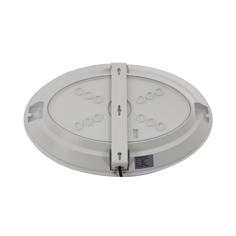 HJ1-017H Ceiling light housing with aluminum base+PC cover