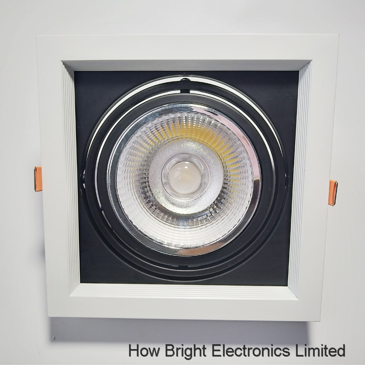 High Quality Recessed Mounted Ceiling Led Down Light Led Grille Light