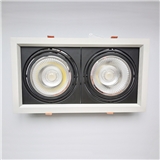 Factory Price 24W Led Down Light Recessed Square Led Grille Lamp