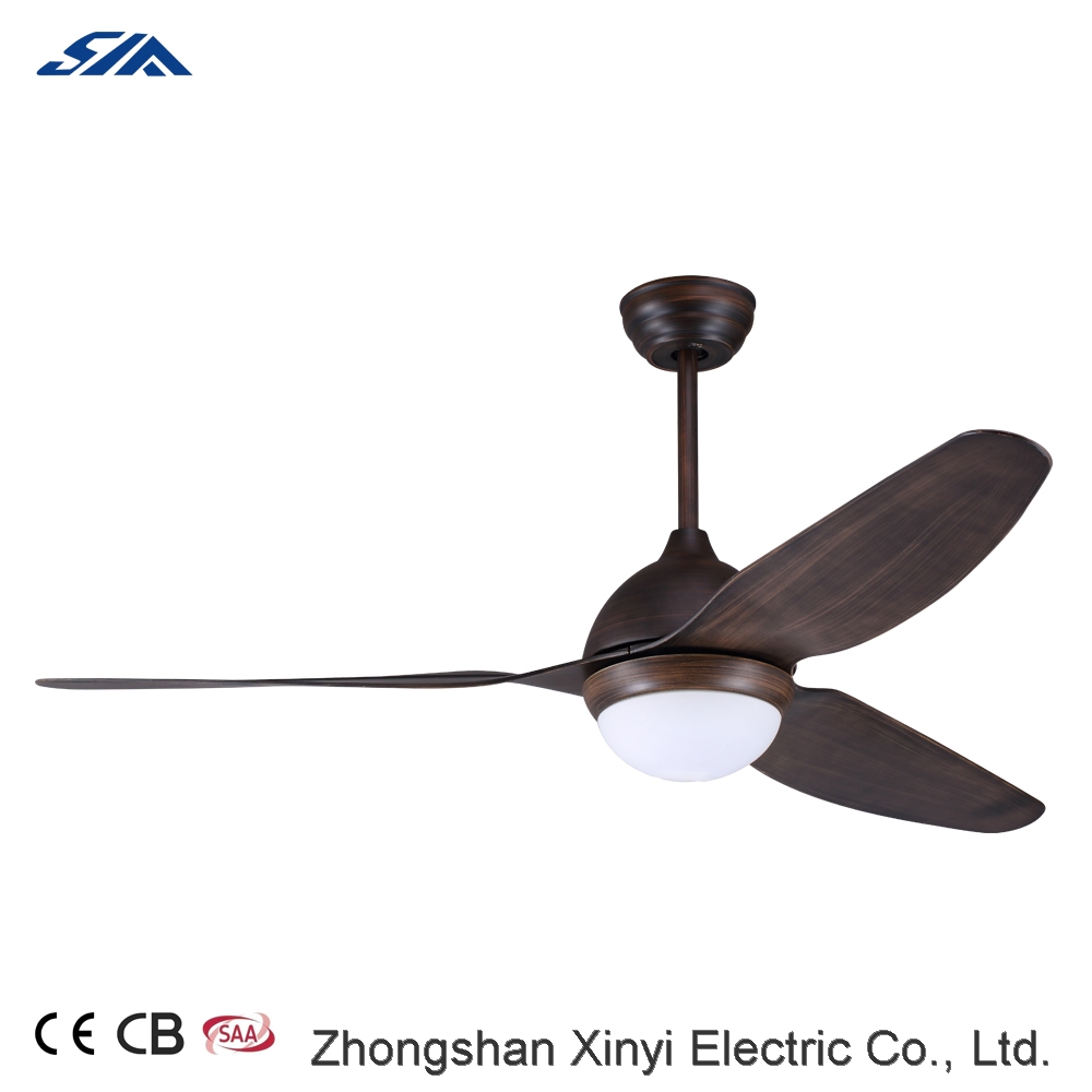 52 Inch High Efficiency Designer Ceiling Fan Zhongshan Xinyi