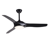 52 inch ABS blade DC ceiling fan with remote control reversible working