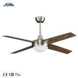 48 inch home decorative wood blade ceiling fan