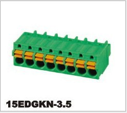 Green Plug Plug-in terminal block 15EDGKN-3.5