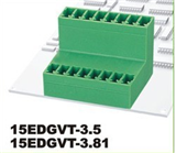 High positive plug terminal block 15EDGVT-3.5 3.81