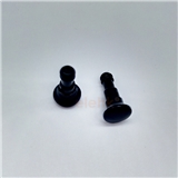Black Colour 94V-2 Nylon66 Snap Clip Plastic Rivet