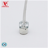 G5.3 lamp socket with metal strip with cable