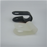 94V-2 Natural Plastic R Type Cable Clamp