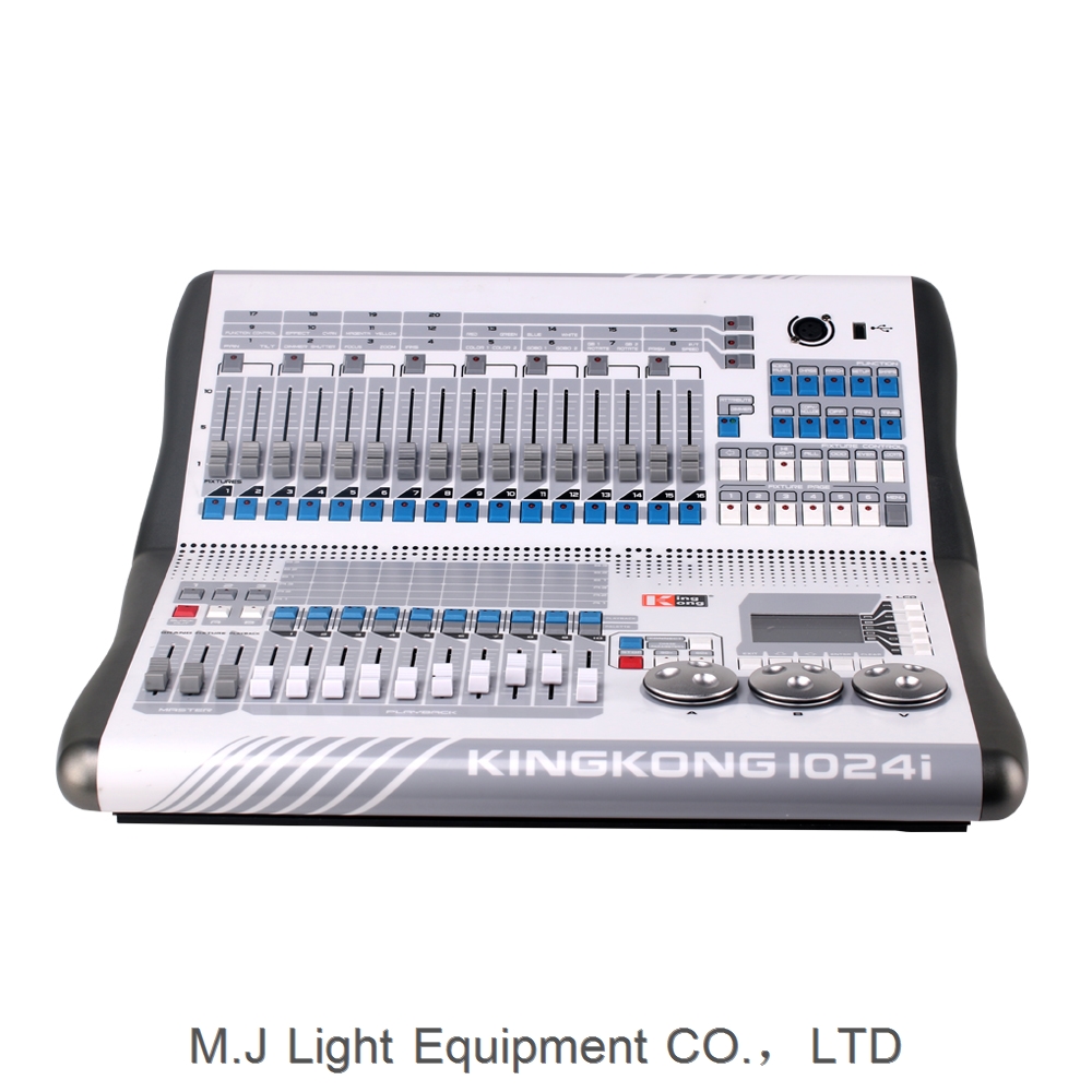2018 New! With Art-net Lighting Console King Kong 1024I DMX Controller wirth CE Certification