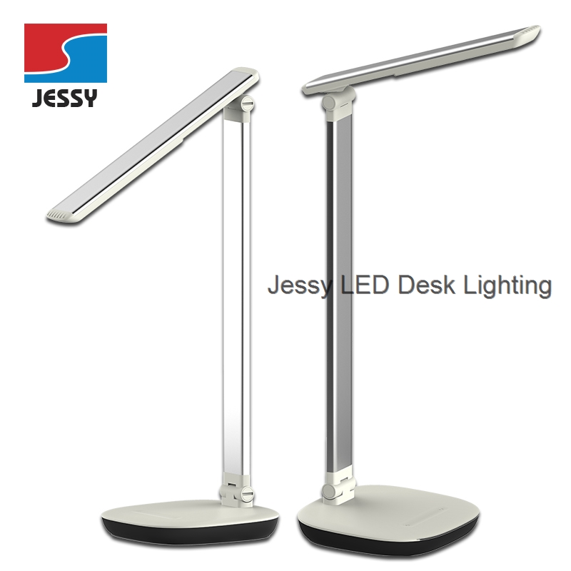 2018 New Design 5 Steps Dimmable LED Desk Lamp with Touch Switch USB Desk LED Light