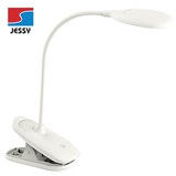 Gooseneck 3 Levels Dimmer Switch & Battery Operated Rechargeable Clamp LED Desk Lamp with MINI USB