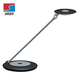 Portable & Dimmable 6W LED Black Desk Lamp with Touch Swith Office Reading Table Lamp LED