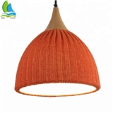 Low MOQ Stylish Wool Knitting Modern Lighting Pendant Lamp For Kitchen Island Dining Bar Etc