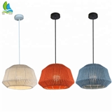 New Design Custom Wool Knitting Hanging Lamp For Decor