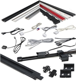 DC power track Power distribution equipment led track lighting system for retail stores